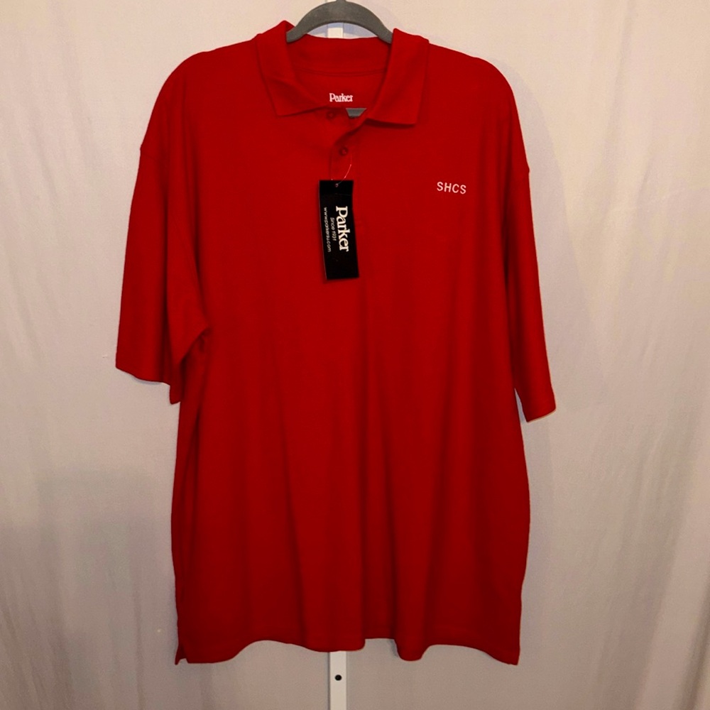 Parker Polo Red 2XL NWT